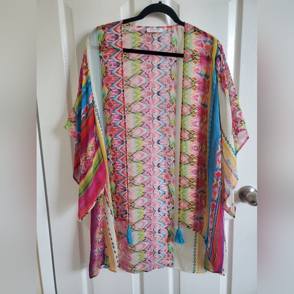 Johnny Was Silk Blouse